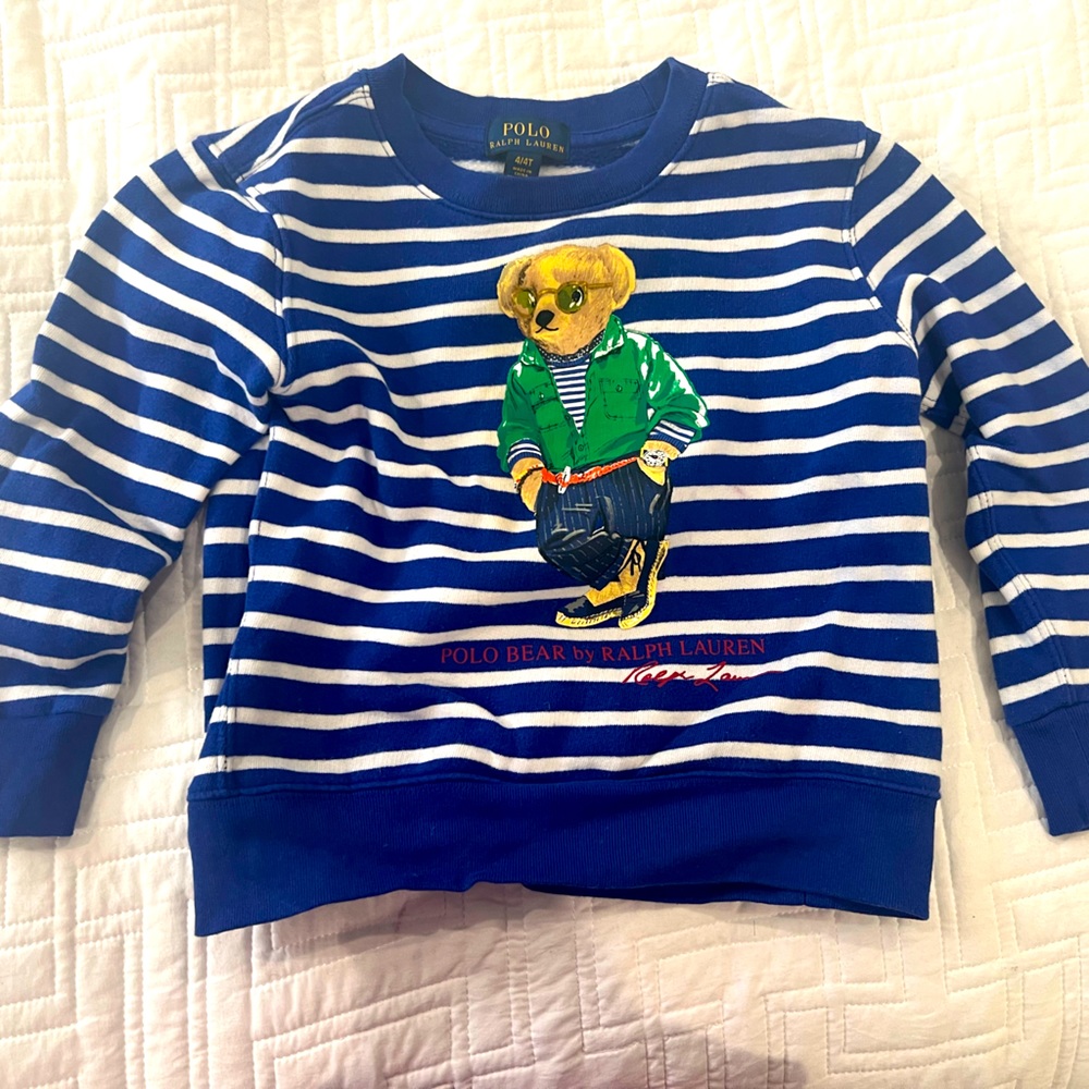 Ralph Lauren boys toddler sweater 4/4T